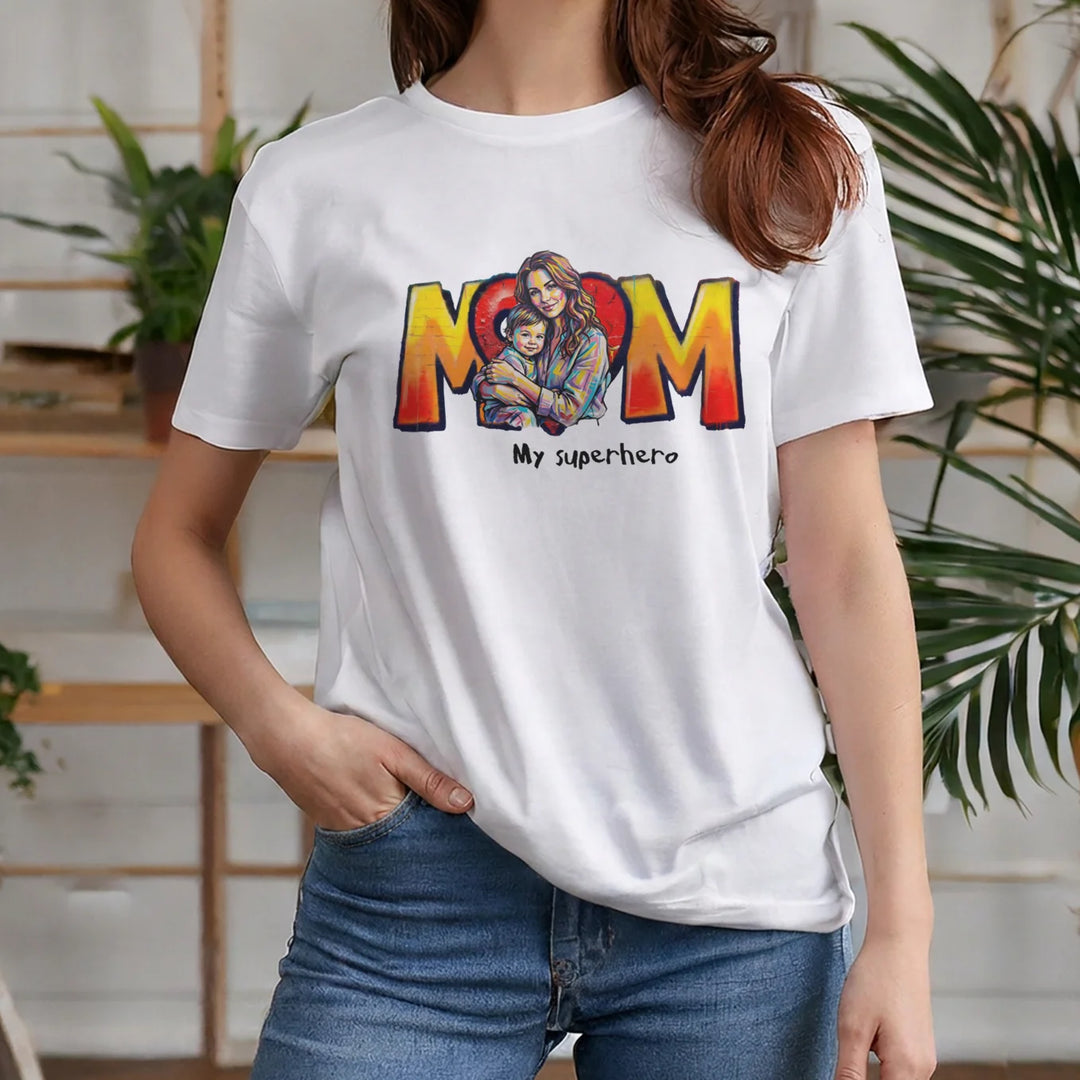 Personalized T-Shirt "Love Mom"