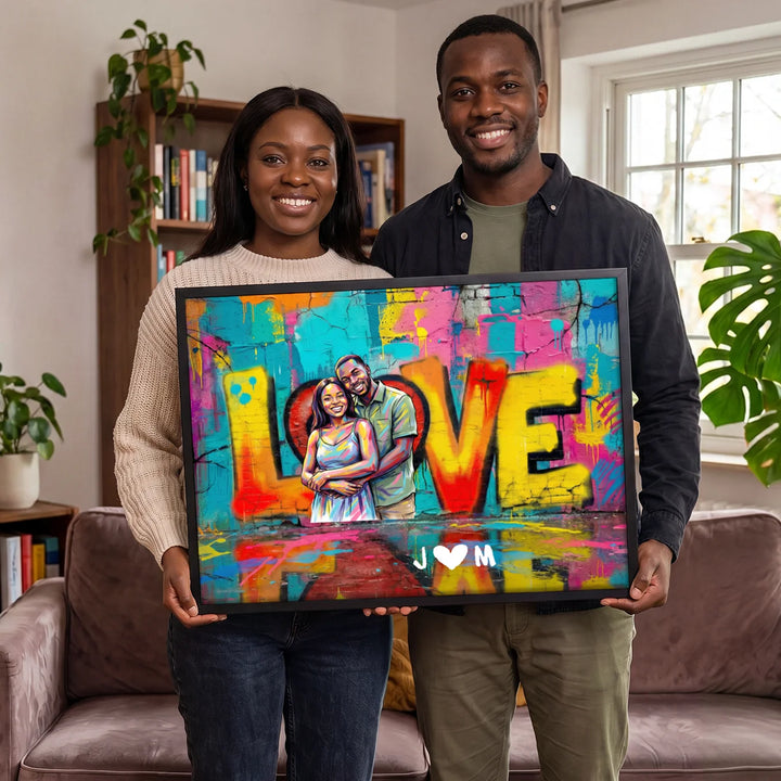 Personalized Poster "Couple Love"