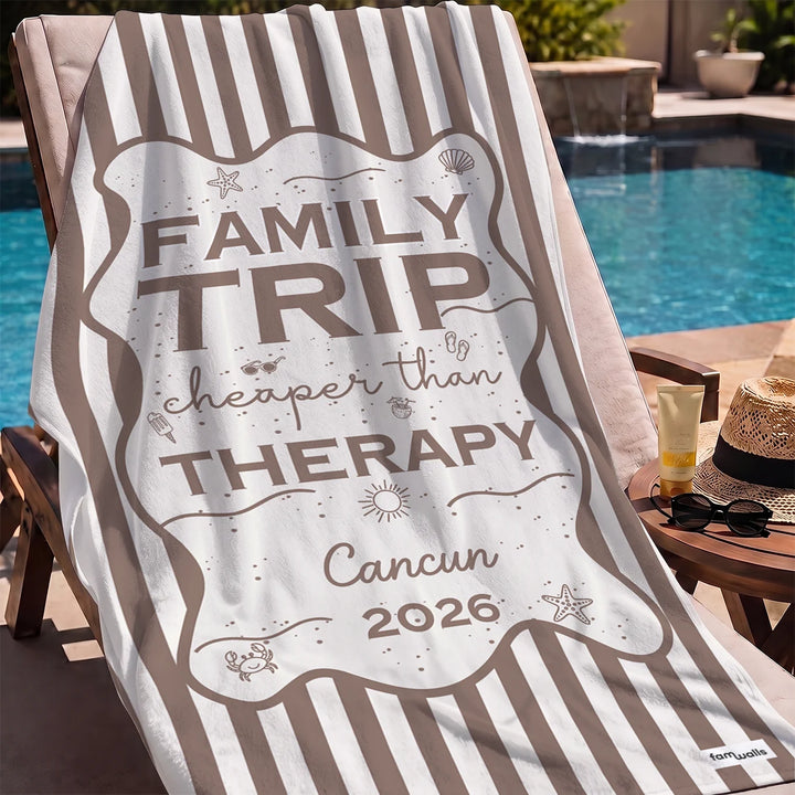 Personalized Bath Towel “Besties Trip”