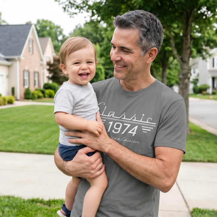 Personalized T-Shirt "Retro Birth Year"