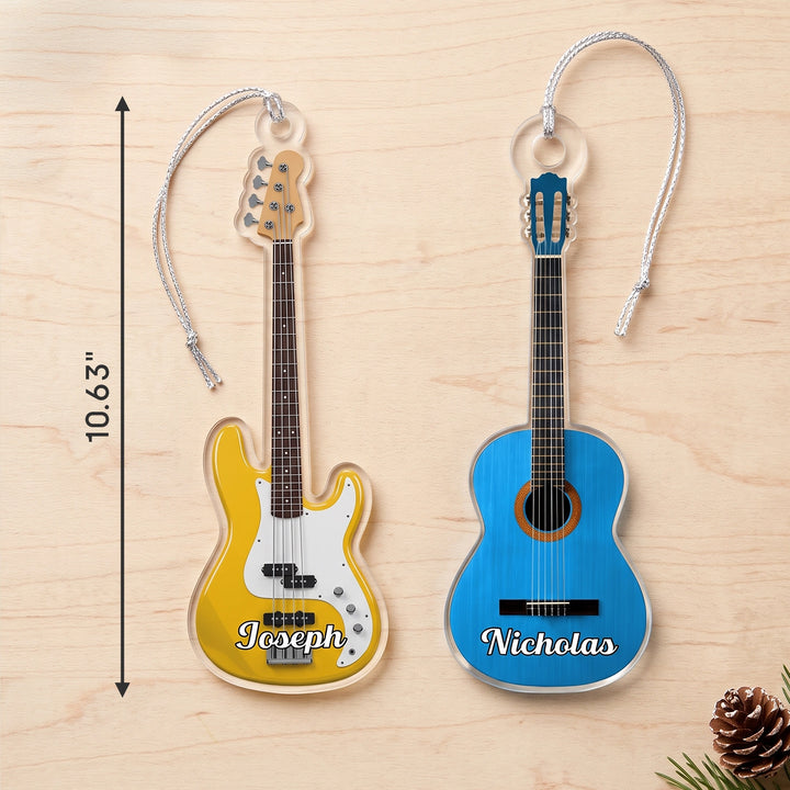 Personalized Ornament "Guitar"