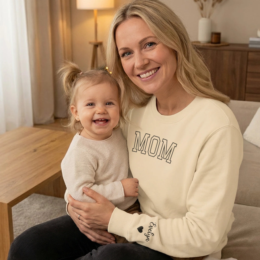 Personalized Sweater "Mama & Kids"