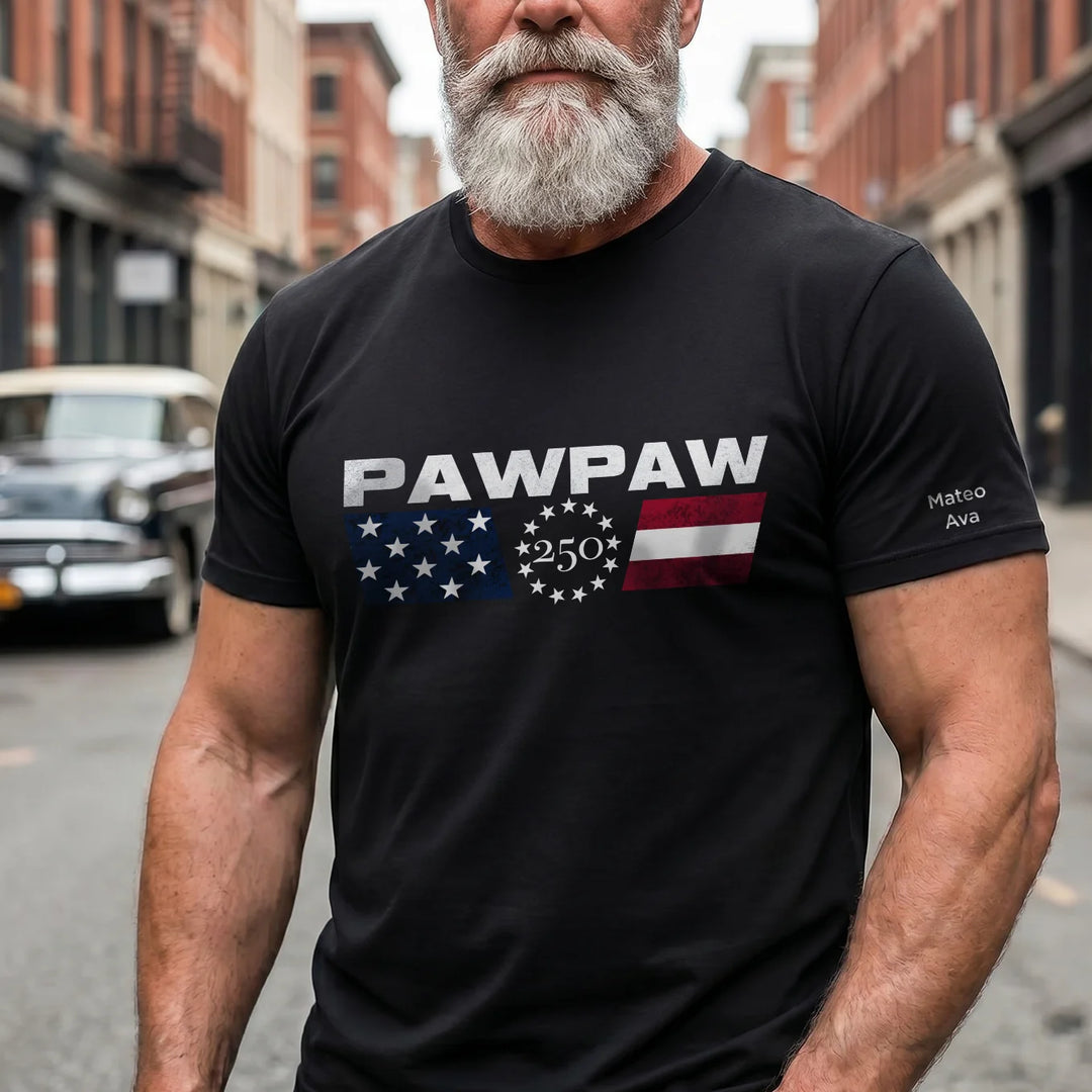 Personalized T-Shirt "250 Years for Dad"