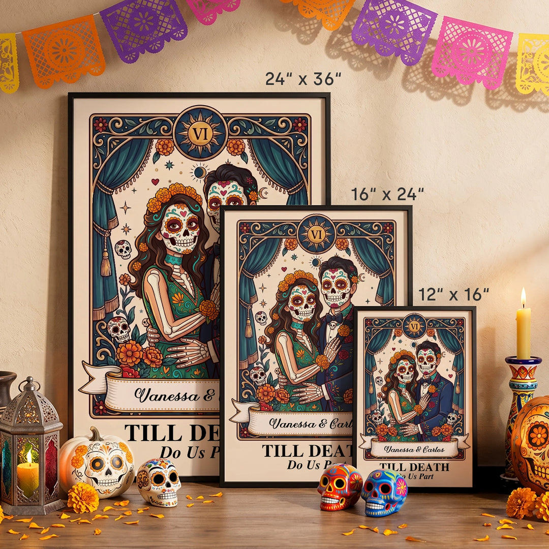 Personalized Poster "Photo Día de los Muertos"