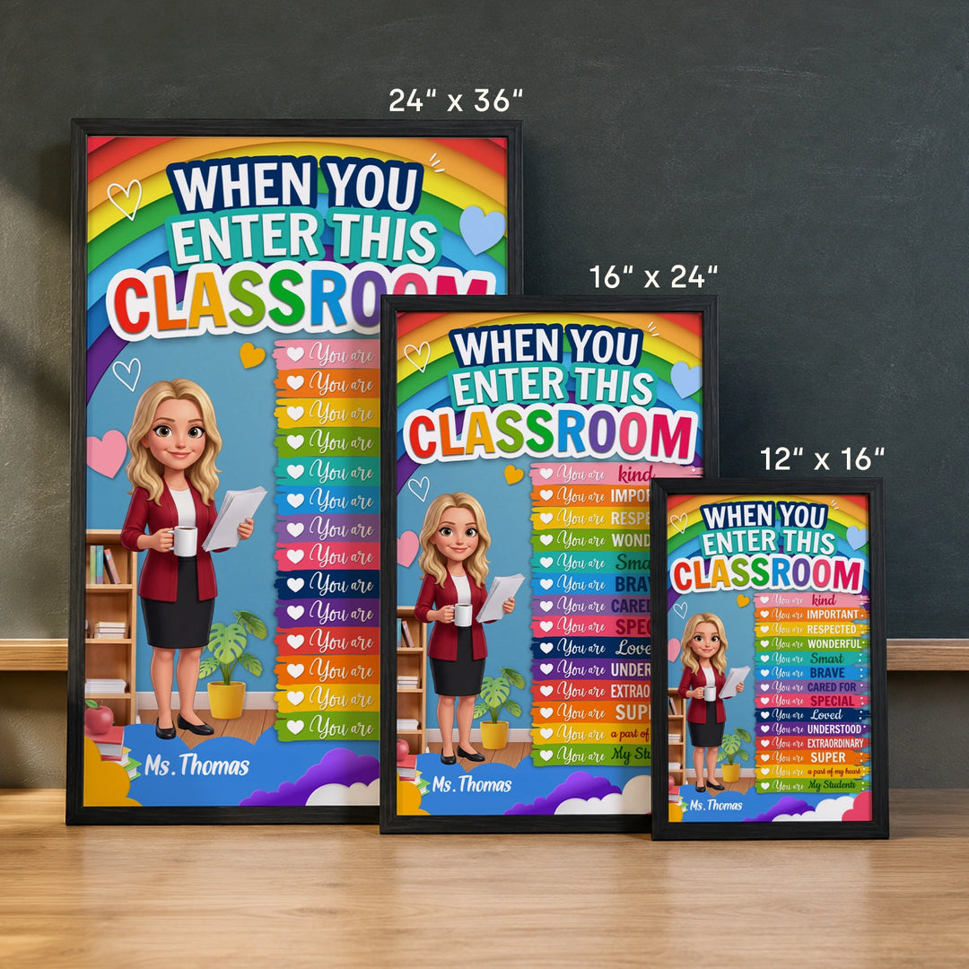 Personalized Classroom Poster
