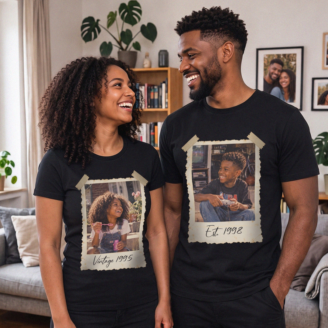 Personalized T-Shirt "Photo Vintage"