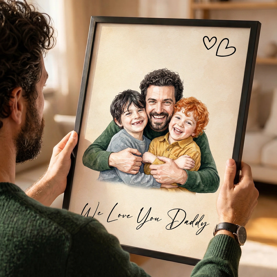 Personalized Poster "Forever Your Little Girl"