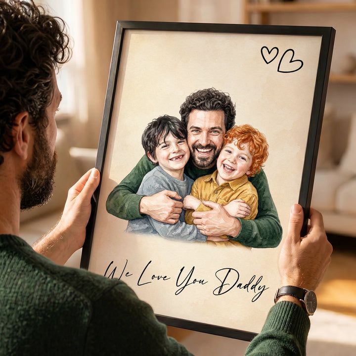Personalized Poster "Forever Your Little Girl"