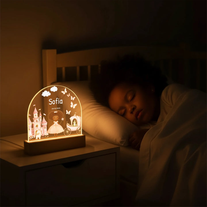 Personalized Night Light "Princess Dream"