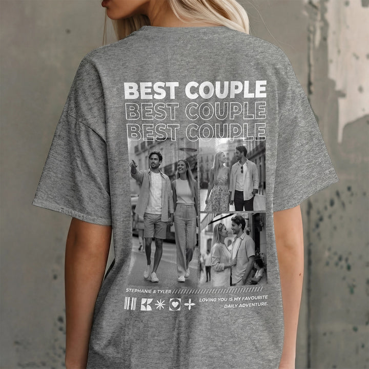 Personalized Oversized T-Shirt "Perfect Match"