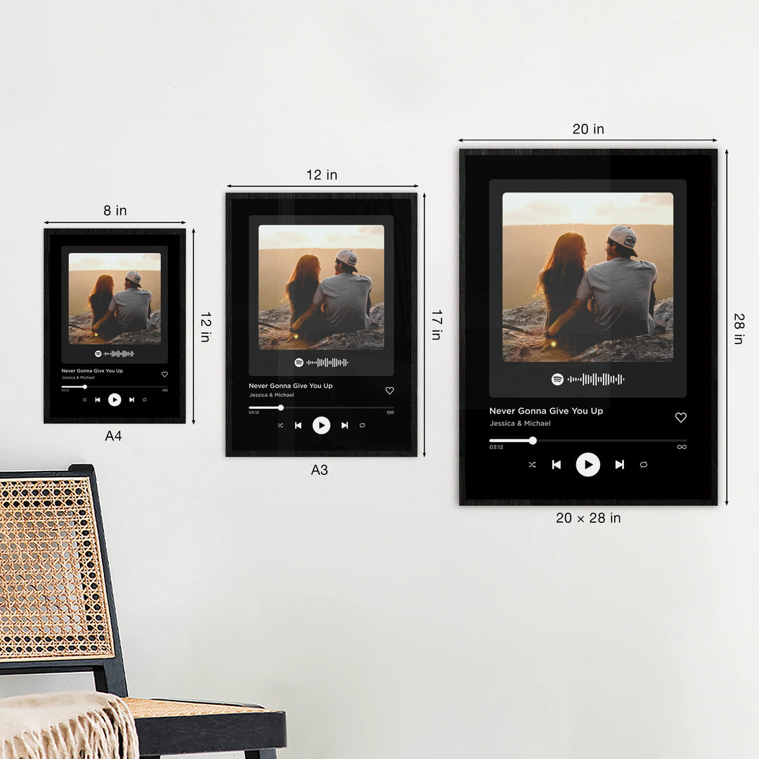 Personalized Music Poster "Favorite Song"