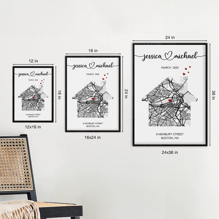 Personalized Poster "Our Home"