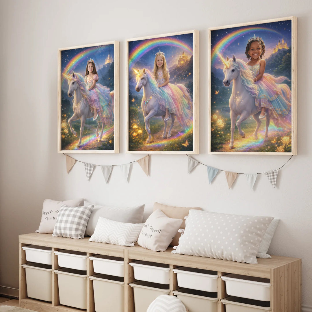 Personalized Children's Poster "Princess"