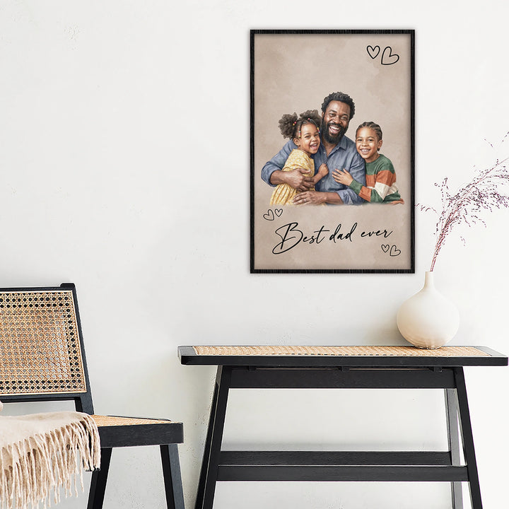 Personalized Poster "Forever Your Little Girl"