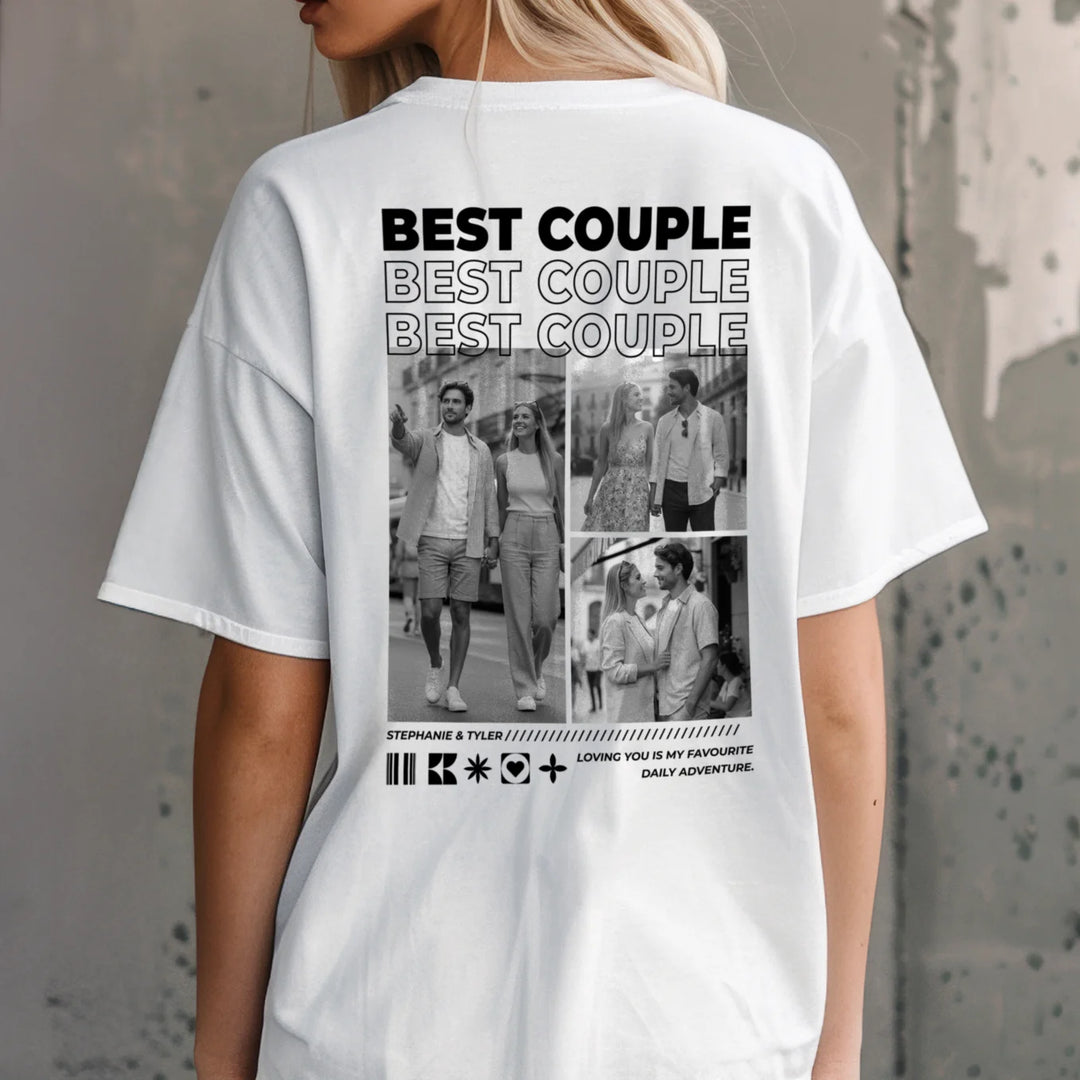 Personalized Oversized T-Shirt "Perfect Match"