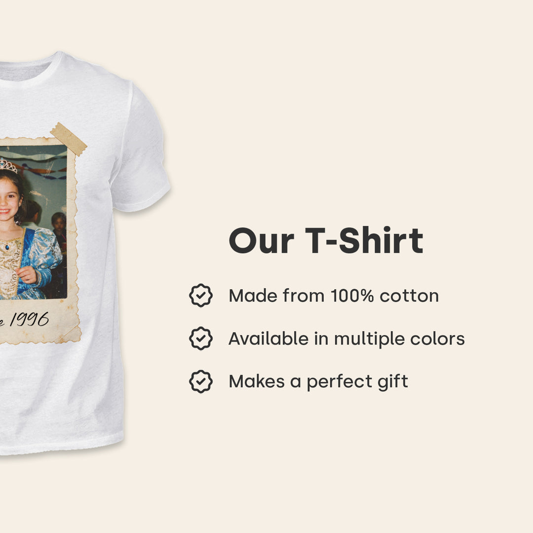 Personalized T-Shirt "Photo Vintage"
