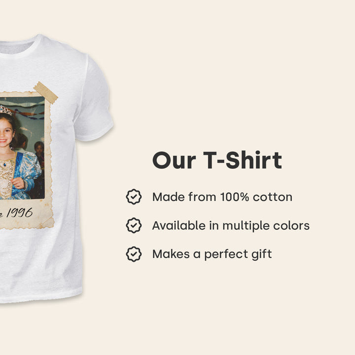 Personalized T-Shirt "Photo Vintage"