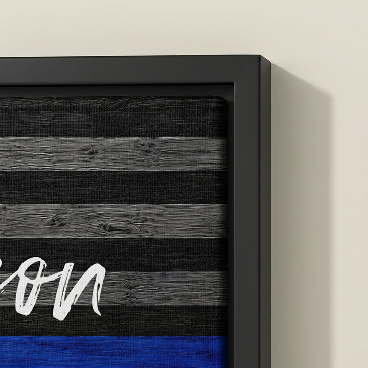 Personalized Canvas "American Flag"