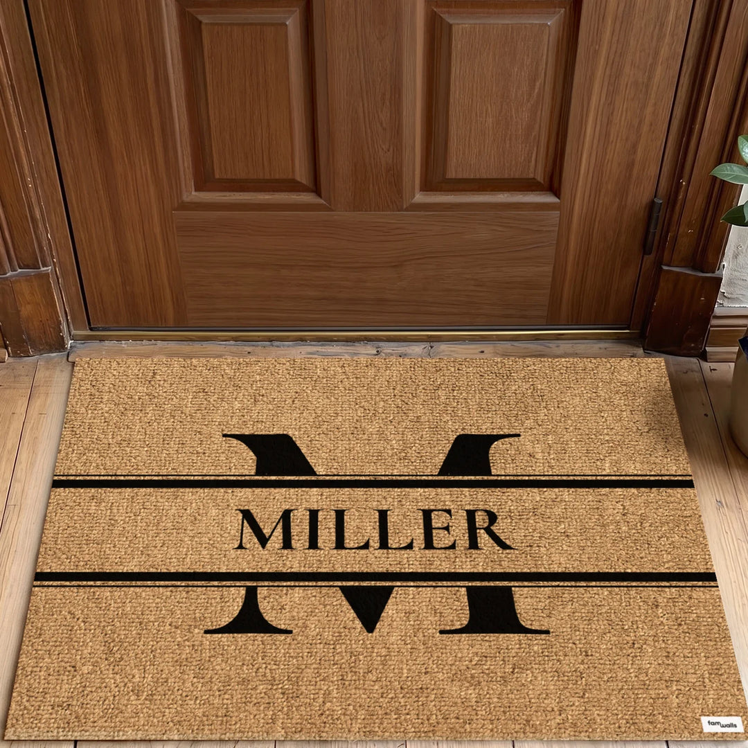 Personalized Doormat "Initial"