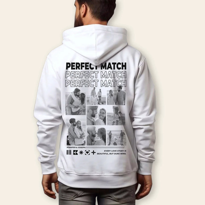 Personalized Hoodie "Perfect Match"