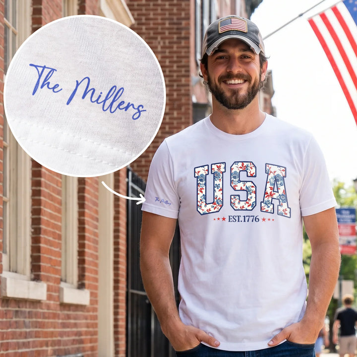 Personalized T-Shirt "USA"