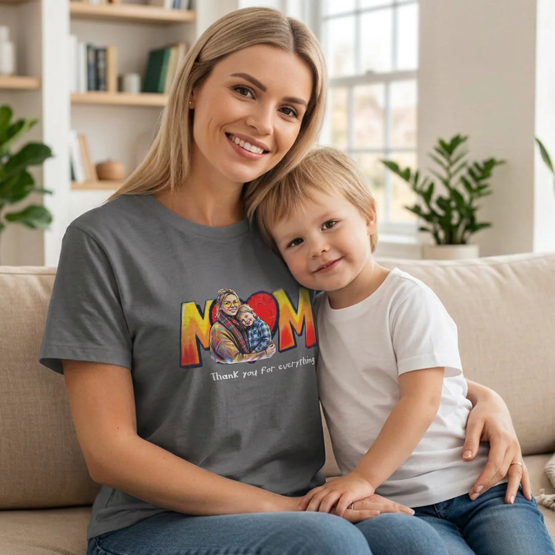 Personalized T-Shirt "Love Mom"