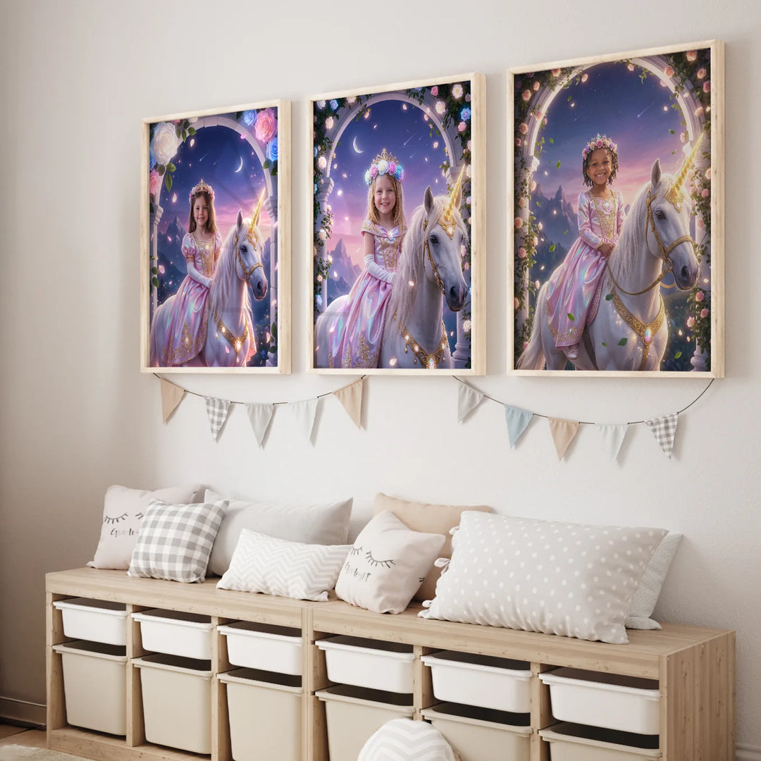 Personalized Poster "Unicorn Princess"