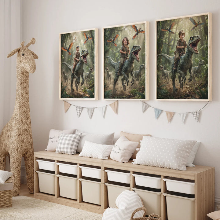 Personalized Kids Poster "Dinosaur"