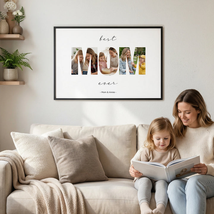 Photo Poster "Mom Word"