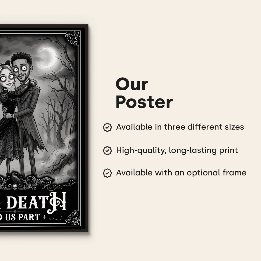 Personalized Poster "Halloween Couple"
