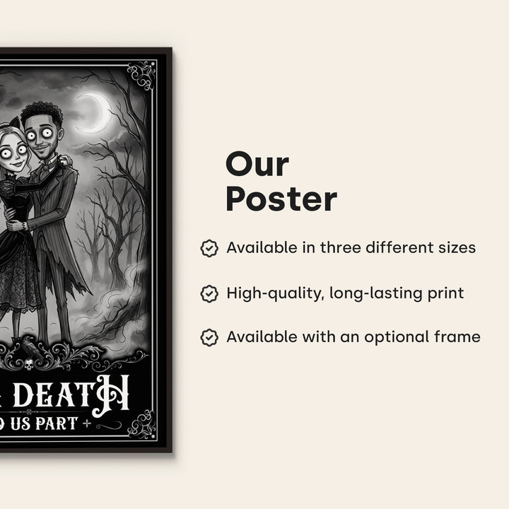 Personalized Poster "Halloween Couple"