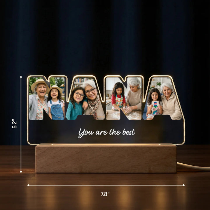 Personalized Night Light "NANA"
