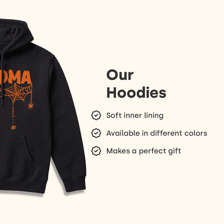 Personalized Hoodie “Grandma Spider”