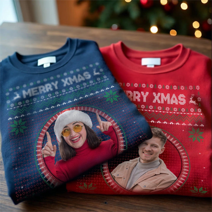 Personalized Christmas Sweater "Your Photo"