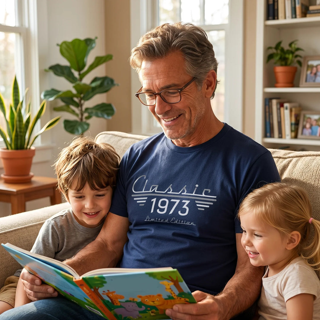 Personalized T-Shirt "Retro Birth Year"
