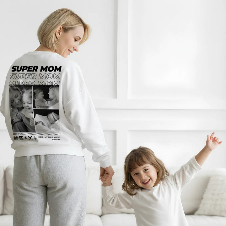 Personalized Sweater "Mom" with Photos