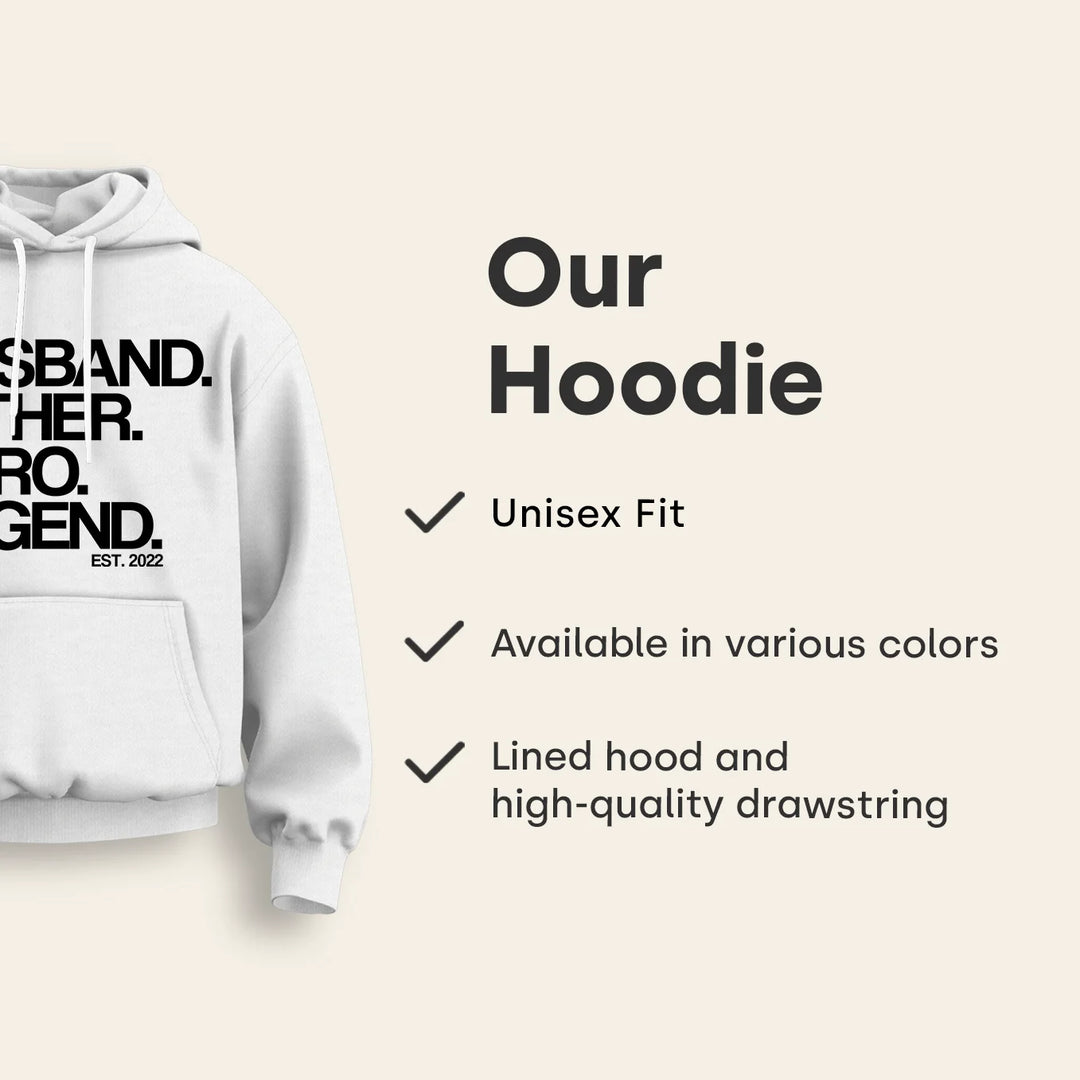 Personalized Hoodie "Legend"