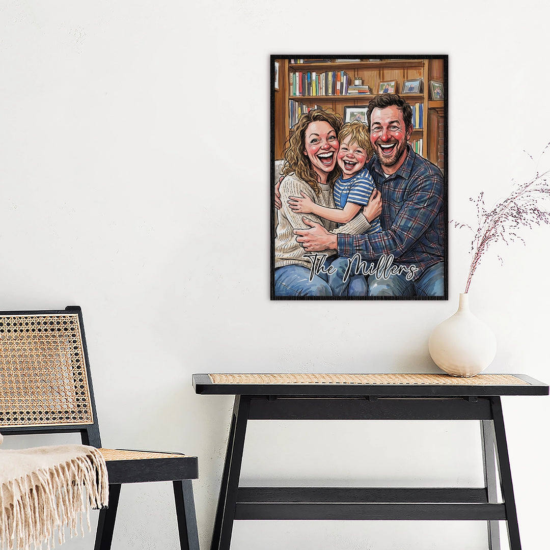 Personalized Poster "Sketch Family"