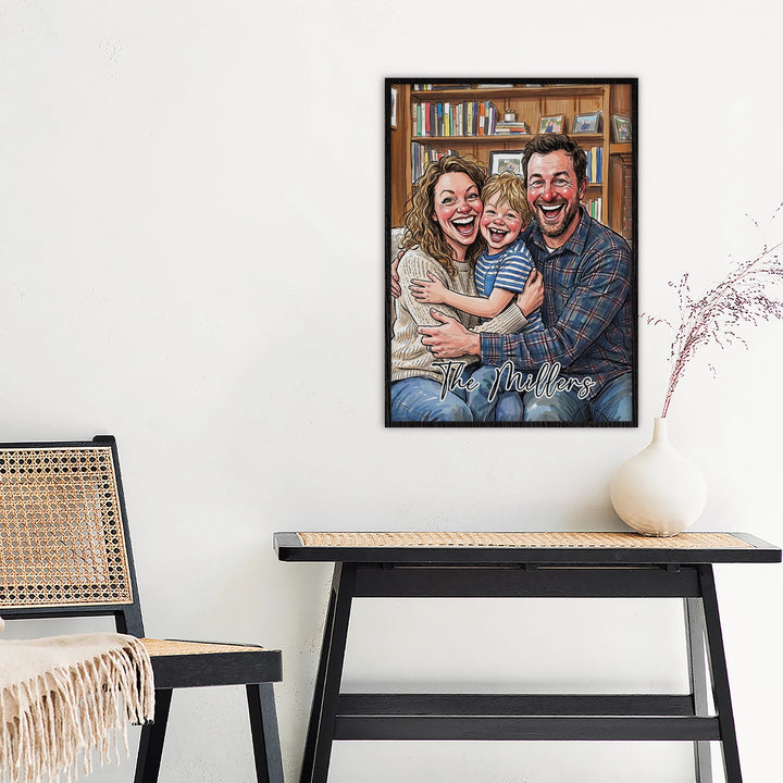 Personalized Poster "Sketch Family"