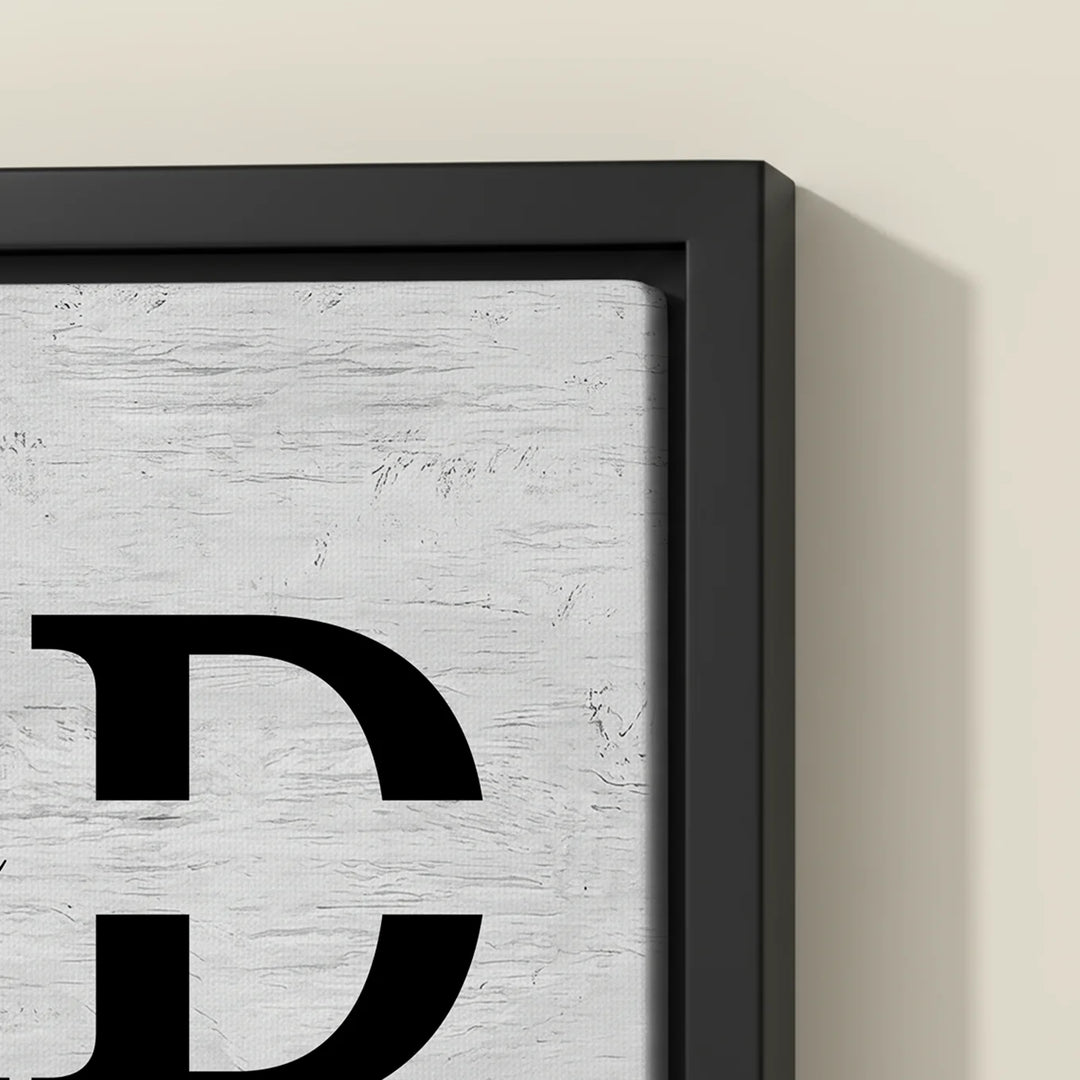 Personalized Canvas "DAD"