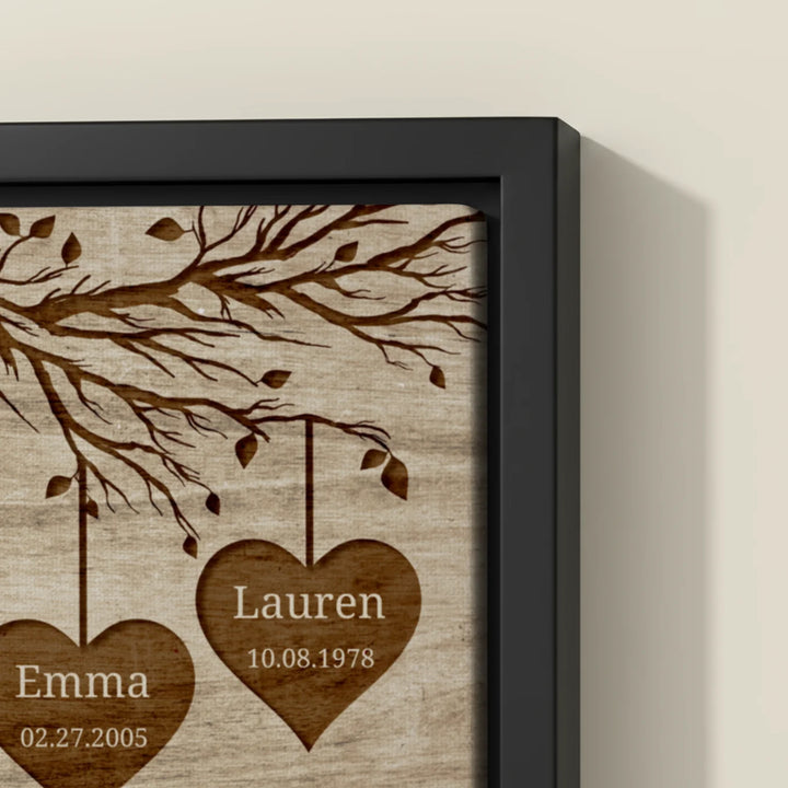 Personalized Canvas "Our Family"