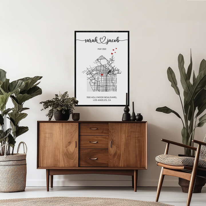 Personalized Poster "Our Home"