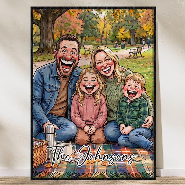 Personalized Poster "Sketch Family"
