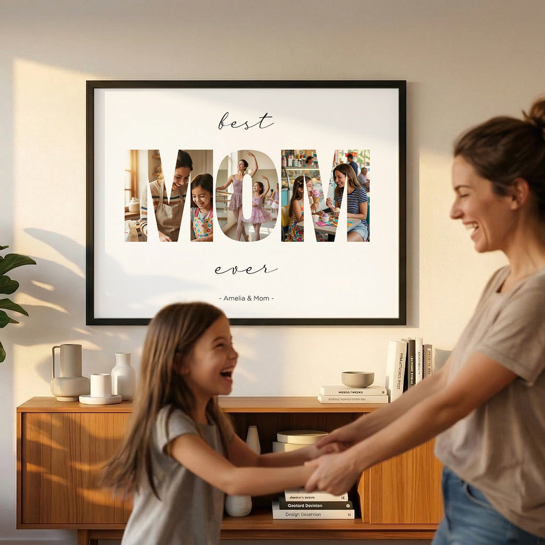 Photo Poster "Mom Word"