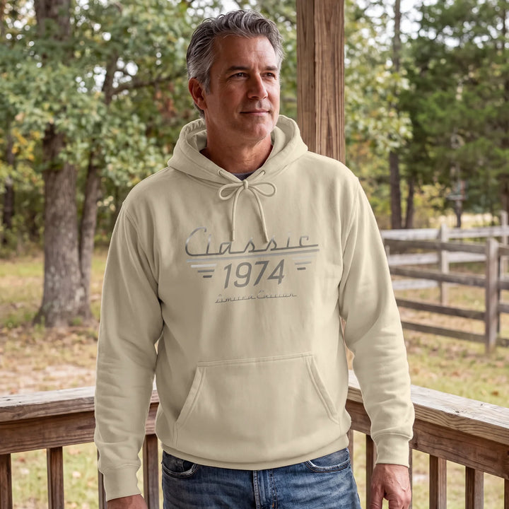 Personalized Hoodie "Retro Year of Birth"
