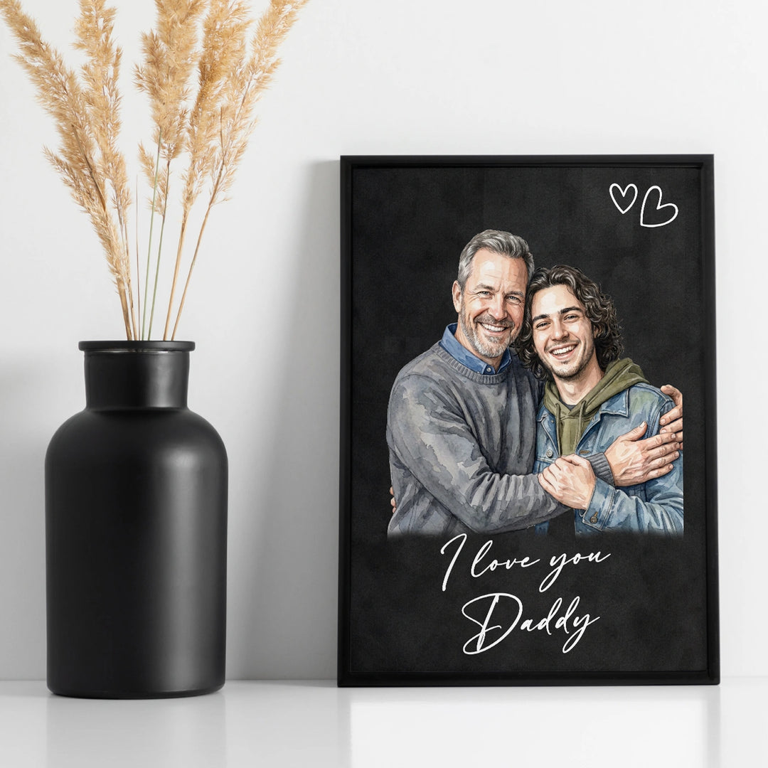 Personalized Poster "Forever Your Little Girl"