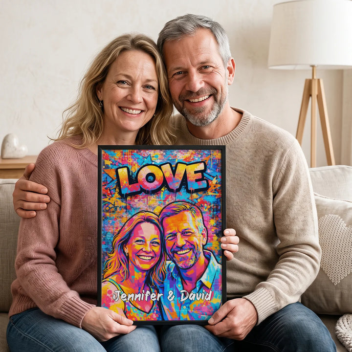 Personalized Poster "Street Art Love"
