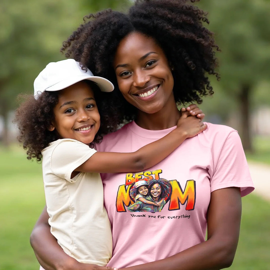 Personalized T-Shirt "Love Mom"