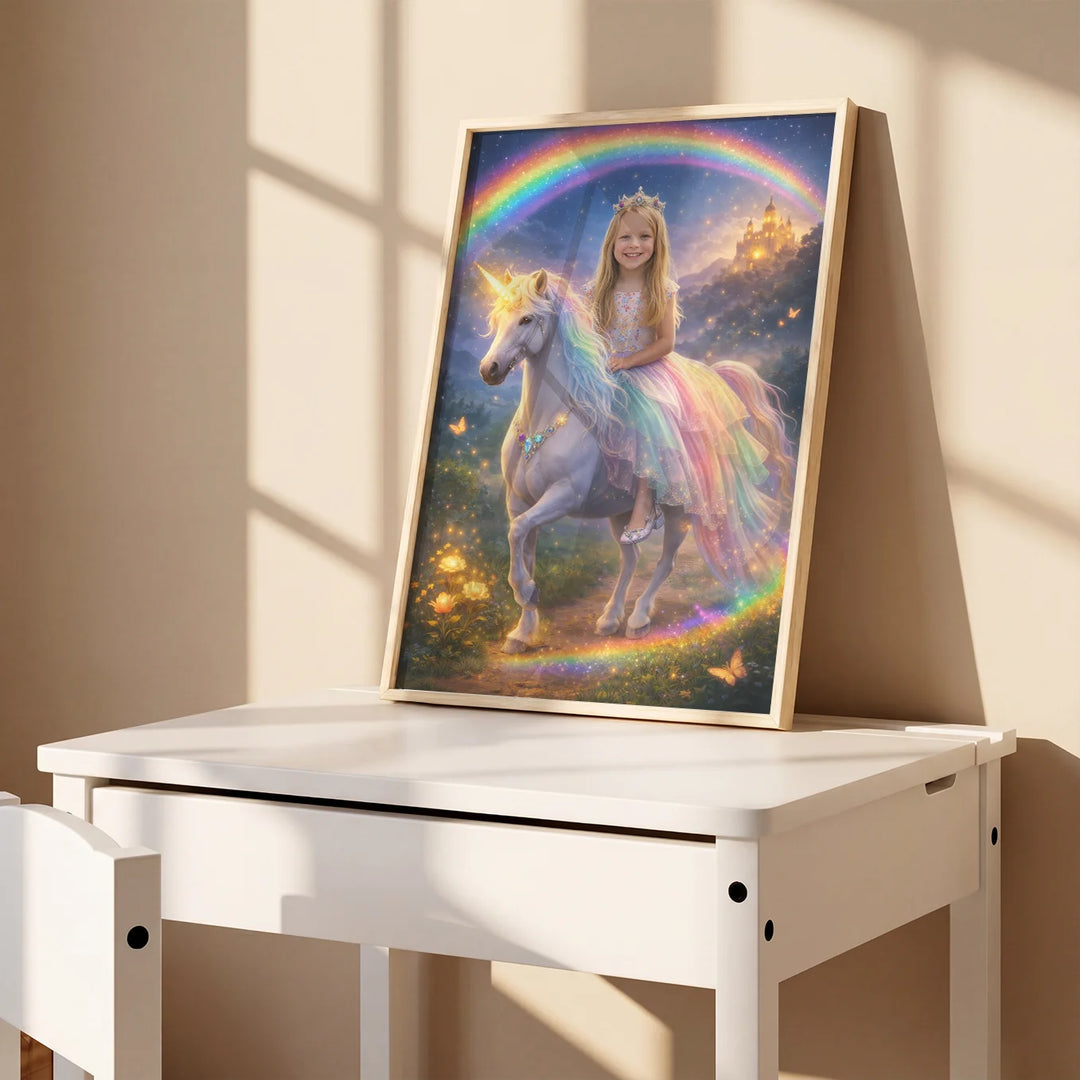 Personalized Children's Poster "Princess"