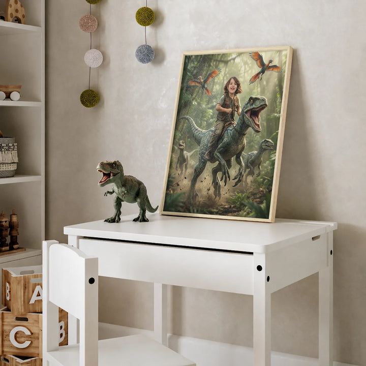 Personalized Kids Poster "Dinosaur"